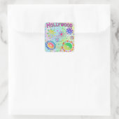Hollywood Seven Suns & Energy Sticker (Tasche)