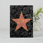 Hollywood Star Folieneinladung (Stehend vorne)