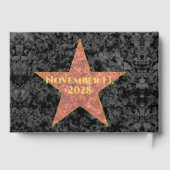 Hollywood Star Gästebuch (Rückseite)