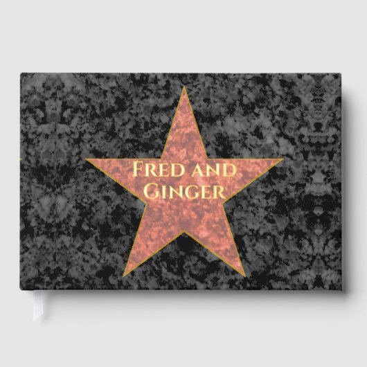 Hollywood Star Gästebuch (Vorderseite)