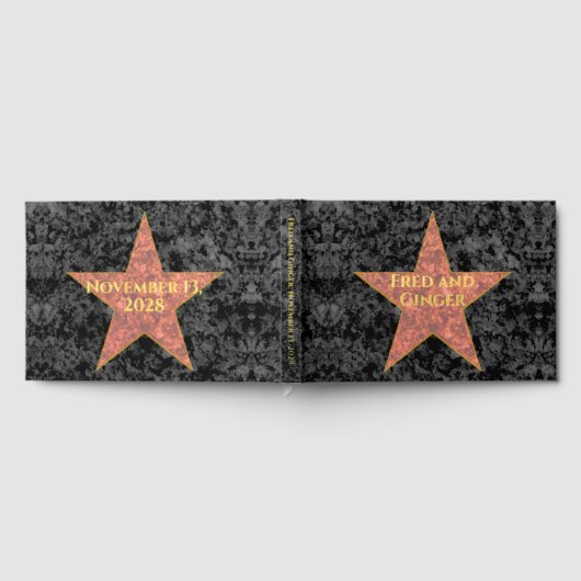 Hollywood Star Gästebuch (Voll)