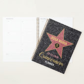 Hollywood Star Glitzern Quinceañera Planner Planer (Anzeige)