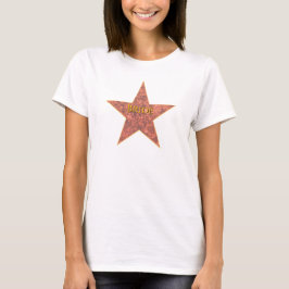 Hollywood Star Personalisiert T-Shirt
