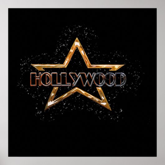 Hollywood Star Poster (Vorne)