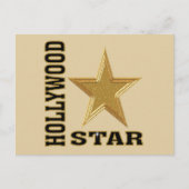 Hollywood Star Postkarte (Vorderseite)