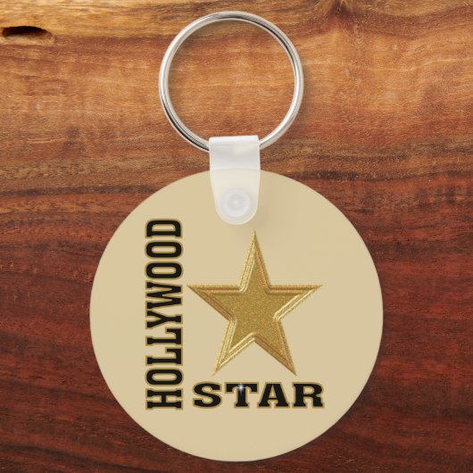 Hollywood Star Schlüsselanhänger (Vorderseite)