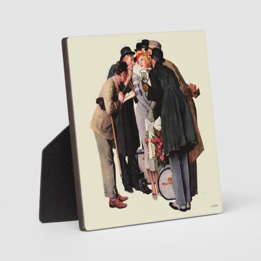 Hollywood Starlet Fotoplatte (Vorderseite)