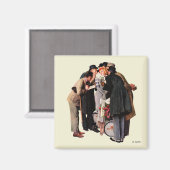 Hollywood Starlet Magnet (Vorderseite/Rückseite)