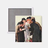 Hollywood Starlet Magnet (Vorderseite/Rückseite)