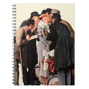 Hollywood-Starlet Notizblock