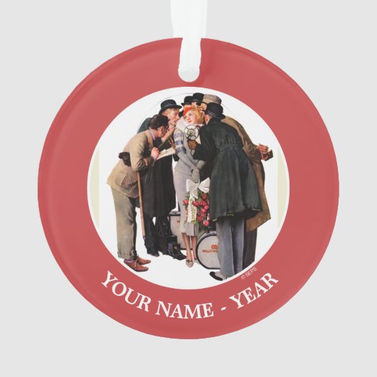 Hollywood-Starlet Ornament (Rückseite)