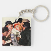 Hollywood-Starlet Schlüsselanhänger (Rückseite)