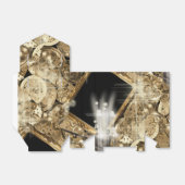 Hollywood Stars Steampelgold schwarz Geschenkschachtel (Ungefaltet)