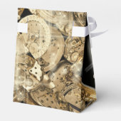 Hollywood Stars Steampelgold schwarz Geschenkschachtel (Rückseite)