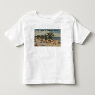 Hollywood-Strand, Florida - Ansicht des Strandes Kleinkind T-shirt