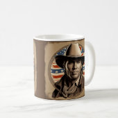 Hollywood Style Cowboy Kaffeetasse (VorderseiteRechts)