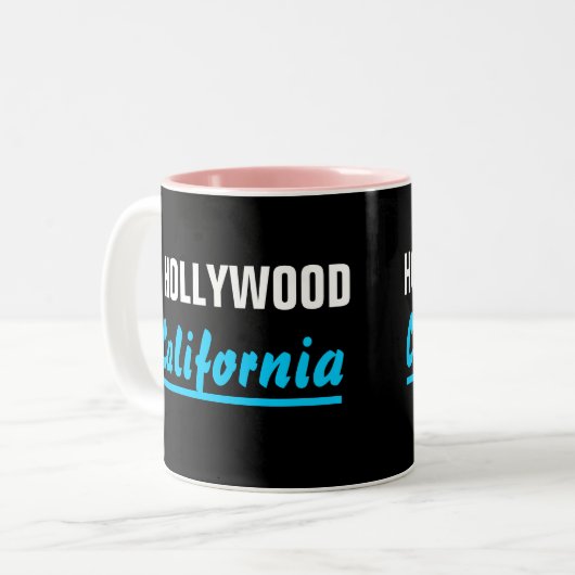 HOLLYWOOD-Tasse Zweifarbige Tasse (Vorderseite Links)