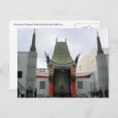 Hollywood-Theater Postkarte (Vorne/Hinten)