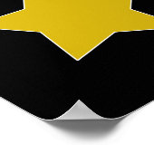 Hollywood Theme Birthday Autograph Keepake Poster (Ecke)