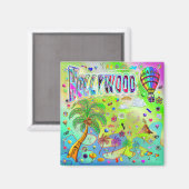 Hollywood Timeless Melody Magnet (Vorderseite/Rückseite)