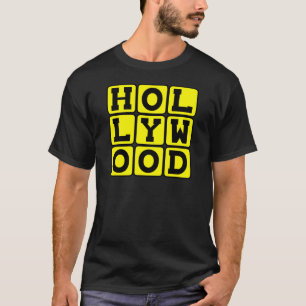Hollywood, Tinseltown Kalifornien T-Shirt