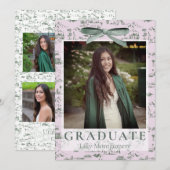 Hollywood Toile Coquette 5 Foto Ankündigung (Vorne/Hinten)