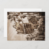 Hollywood Tower Hotel Feiertagspostkarte (Vorne/Hinten)