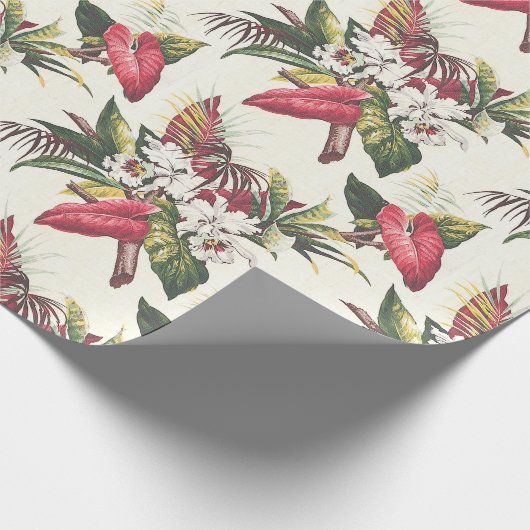Hollywood Tropical Geschenkpapier (Ecke)