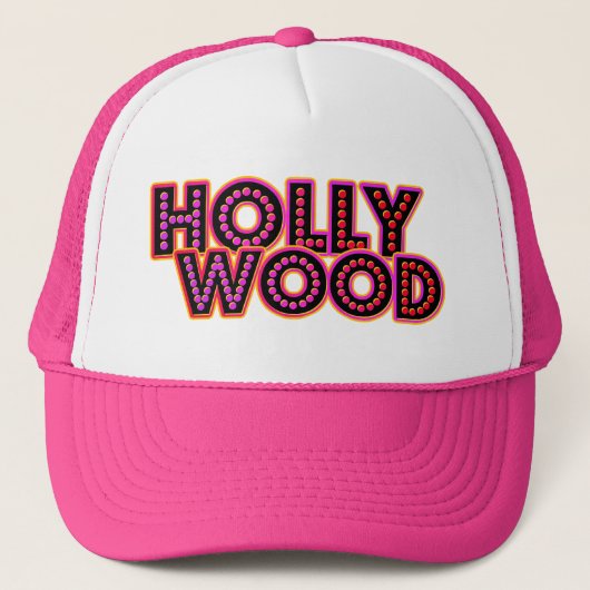 Hollywood Truckerkappe (Vorderseite)