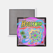 Hollywood True Progress Magnet (Vorderseite/Rückseite)