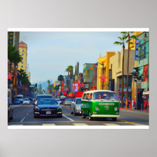Hollywood-Typen Poster