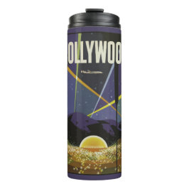 Hollywood USA individuelle Name Vintage Reise tumb Thermosbecher