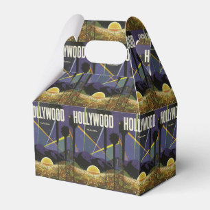 Hollywood USA Vintage Reisekoffer Geschenkschachtel