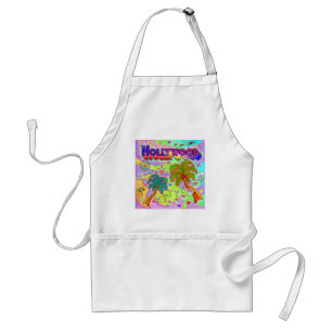 Hollywood Vacation Target Apron Schürze