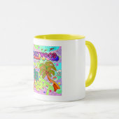 Hollywood Vacation Target Tasse (VorderseiteRechts)