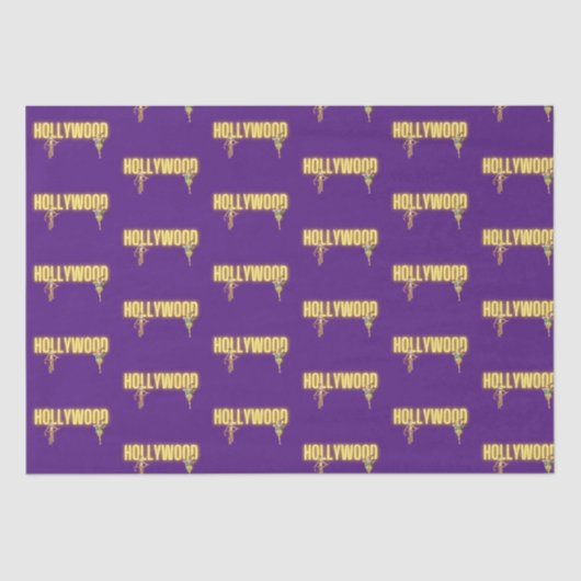 Hollywood Vintag Beauties & Neon Seidenpapier (Vorderseite)