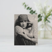 Hollywood Vintag Gloria Postkarte (Stehend Vorderseite)