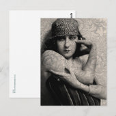 Hollywood Vintag Gloria Postkarte (Vorne/Hinten)