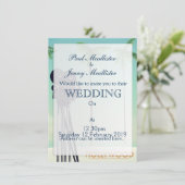 Hollywood-Vintag-Kamera Einladung (Stehend Vorderseite)