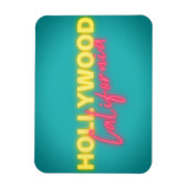 Hollywood Vintag Neon Lights Magnet (Vertikal)