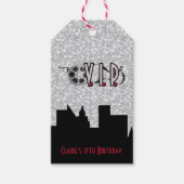 Hollywood VIP Geburtstag Geschenkanhänger (Vorderseite)