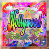 Hollywood Vista Express-Fensterheber Fensteraufkleber (Blatt 2)