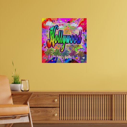 Hollywood Vista Express Poster (Wohnzimmer 2)