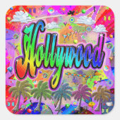 Hollywood Vista Express Sticker (Vorderseite)