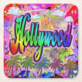 Hollywood Vista Express Untersetzer (Vorderseite)