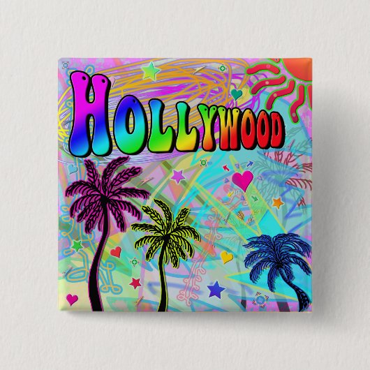 Hollywood Vivid Romance Button (Vorderseite)