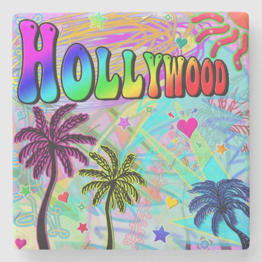 Hollywood Vivid Romance Untersetzer (Vorderseite)