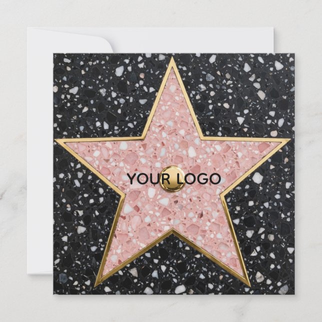 Hollywood Walk of Fame Square Untersetzer (Vorderseite)