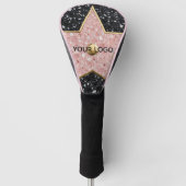 Hollywood Walk of Fame Square Untersetzer Golf Headcover (Vorderseite)