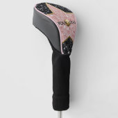 Hollywood Walk of Fame Square Untersetzer Golf Headcover (angewinkelt)